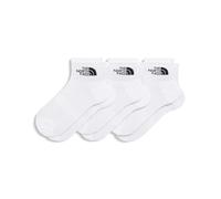 The North Face NF0A882GFN41 Multi Sport Cush Quarter Sock 3p Socks Unisex Adult TNF WHITE Tamaño S