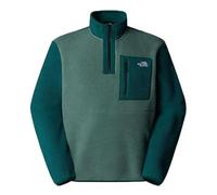THE NORTH FACE NF0A883S58V M YUMIORI 1/4 Zip Sweatshirt Hombre Duck Green-Deep Nori-TN Tamaño XS
