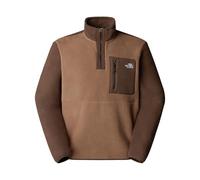 THE NORTH FACE NF0A883S5QA M YUMIORI 1/4 Zip Sweatshirt Hombre Latte-Smokey Brown-TNF Tamaño XXL