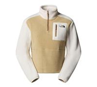 THE NORTH FACE NF0A88433CG W YUMIORI 1/4 Zip Sweatshirt Mujer Khaki Stone/White Dune/Tamaño S