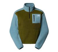 THE NORTH FACE NF0A884359P W YUMIORI 1/4 Zip Sweatshirt Mujer Forest Olive-Shallow Bl Tamaño XXL