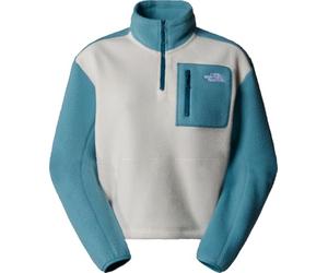 The North Face NF0A88438TI1 W YUMIORI 1/4 Zip Sweatshirt Mujer White/Blue Tamaño S