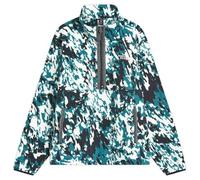 THE NORTH FACE NF0A88XR65P M TNF FLEESKI 1/4 Zip PO Sweatshirt Hombre Deep NORI Trail Grid FL Tamaño XL