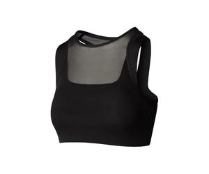 THE NORTH FACE NF0A891KJK3 W REFINA Double-Layer Bra Sports Bra Mujer TNF Black Tamaño L