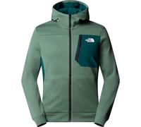 THE NORTH FACE NF0A893Q58S M MA FZ Fleece Sweatshirt Hombre Duck Green-Deep Nori Tamaño S