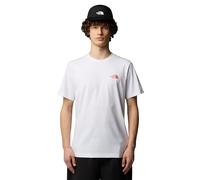 The North Face NF0A894ZFN41 M BINER Graphic 4 tee T-Shirt Hombre TNF White Tamaño S