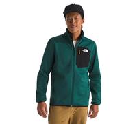 THE NORTH FACE Chaqueta polar funcional 'CREST' esmeralda / negro / blanco, Talla L