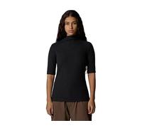 The North Face NF0A89C3JK3 W S/S Mock Neck Slim tee T-Shirt Mujer TNF Black Tamaño M