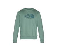 THE NORTH FACE NF0A89EK58S M Drew Peak Crew Sweatshirt Hombre Duck Green-Deep Nori Tamaño M
