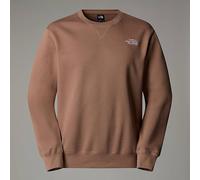 The North Face NF0A89ET6IH M Essential Relaxed Crew Sweatshirt Hombre Latte Tamaño L