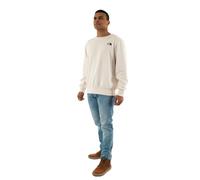 THE NORTH FACE NF0A89FBQLI M Simple Dome Crew Sweatshirt Hombre White Dune Tamaño XL