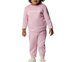 The North Face NF0A89GW0UI Baby Poly Set Tracksuit Unisex Pink Clover Tamaño 12M