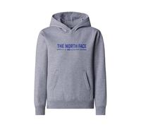 The North Face NF0A89HBDYX1 Teen Varsity Graphic Relaxed Hoodie Sweatshirt Unisex TNF Light Grey Heather Tamaño S