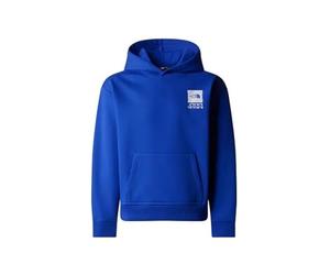 The North Face NF0A89HKCZ61 Boy’s Coordinates Graphic Oversized Hoodie Sweatshirt Unisex TNF Blue Tamaño M