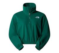 The North Face NF0A89J9NL11 W 100 Glacier Half Zip Fleece Sweatshirt Mujer Evergreen Tamaño L