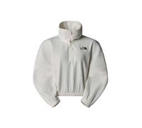 THE NORTH FACE NF0A89J9QLI W 100 Glacier Half Zip Fleece Sweatshirt Mujer White Dune Tamaño M