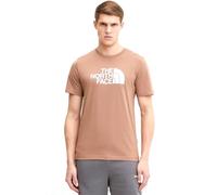 The North Face NF0A8A6C6E1 M S/S Easy tee T-Shirt Hombre Latte-TNF White Tamaño S