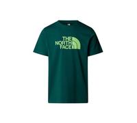 The North Face NF0A8A6CA6O M S/S Easy tee T-Shirt Hombre Deep Nori/Meta Lime Tamaño XL