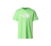 The North Face NF0A8A6CB2T M S/S Easy tee T-Shirt Hombre Meta Lime/TNF White Tamaño XS