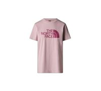 The North Face NF0A8A6GA1O W S/S Relaxed Easy tee T-Shirt Mujer Metal Pink/Cyber Berry Tamaño S
