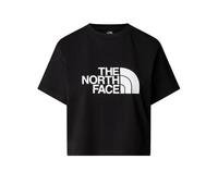 The North Face NF0A8A6HJK3 W S/S Easy Relaxed Cropped tee T-Shirt Mujer TNF Black Tamaño L