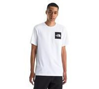 The North Face NF0A8A6MFN4 M S/S Fine tee T-Shirt Hombre TNF White Tamaño S