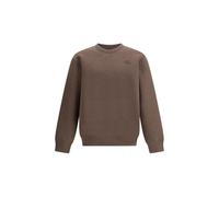 THE NORTH FACE NF0A8AMA2QI M Crew Neck Relaxed Sweatshirt T-Shirt Hombre Smokey Brown Heather Tamaño L