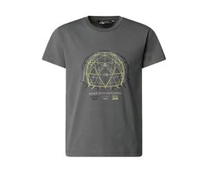 The North Face NF0A8AXG0UZ B Graphic Relaxed S/S tee T-Shirt Unisex Smoked Pearl Tamaño L