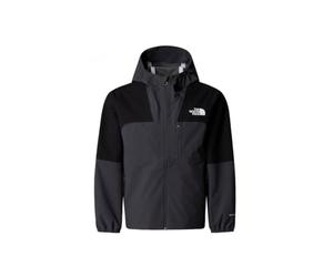 The North Face NF0A8AY4KT0 TEEN HIKE PACKABLE SHELL Jacket Unisex TNF BLACK/ASPHALT GREY Tamaño S