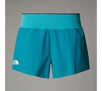 THE NORTH FACE NF0A8BB65A2 W Summit PACESETTER 3IN Short Shorts Mujer Galactic Blue-Deep Teal Tamaño XS