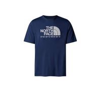 The North Face NF0A8BEJ8K2 M 24/7 S/S tee Logo Graphic REG T-Shirt Hombre Summit Navy Tamaño M