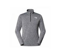 The North Face NF0A8BEN5S5 M 24/7 Rager L/S 1/4 Zip tee T-Shirt Hombre TNF Black Light Heather Tamaño XL