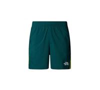 The North Face NF0A8BEQ92X M 24/7 Color Block Shorts Shorts Hombre Deep Nori/Sulphur Sprin Tamaño XS