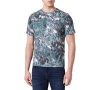 THE NORTH FACE NF0A8BQ965S M 24/7 S/S tee REG AOP T-Shirt Hombre Deep NORI Trail Grid PR Tamaño XL