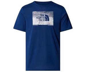 The North Face NF0A8BQVD1R M Foundation Abstract Graphic tee T-Shirt Hombre Estate Blue Tamaño M