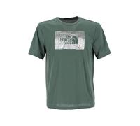 The North Face NF0A8BQVHCH M Foundation Abstract Graphic tee T-Shirt Hombre Duck Green Tamaño M