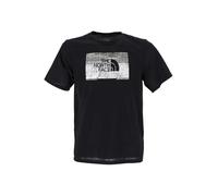 THE NORTH FACE NF0A8BQVJK3 M Foundation Abstract Graphic tee T-Shirt Hombre TNF Black Tamaño XL