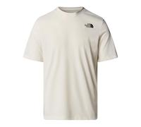 THE NORTH FACE NF0A8BQWQLI M Foundation Mountains Faces tee T-Shirt Hombre White Dune Tamaño XL