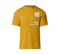 THE NORTH FACE NF0A8BQX0XI M Mountain Foundation Coordinates tee T-Shirt Hombre Turmeric Tamaño XL