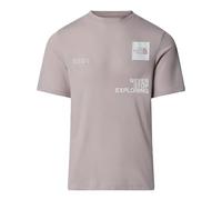 The North Face NF0A8BQX1OA M Mountain Foundation Coordinates tee T-Shirt Hombre Moonstone Grey Tamaño M