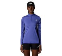THE NORTH FACE NF0A8BRQ6IF W Flex 1/4 Zip tee Slim T-Shirt Mujer Indigo Plum Tamaño M