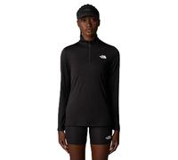 THE NORTH FACE NF0A8BRQJK3 W Flex 1/4 Zip tee Slim T-Shirt Mujer TNF Black Tamaño L