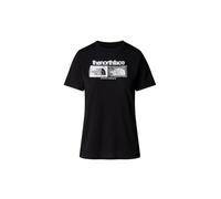 THE NORTH FACE NF0A8BRZJK3 W Foundation tee Graphic 1 T-Shirt Mujer TNF Black Tamaño S