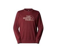 THE NORTH FACE NF0A8C1CASC M Drew Peak Light Crew Sweatshirt Hombre Sumac/Gravel Tamaño S