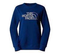 THE NORTH FACE NF0A8C1EAQM W Drew Peak Light Crew Sweatshirt Mujer Estate Blue/White Dune Tamaño XS