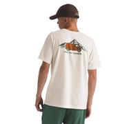 The North Face - Camisetas - M SS Outdoor Graphic Tee White Dune - Talla S - Blanco Blanco S