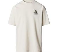 THE NORTH FACE NF0A8C2TQLI U SS Clean Trails Oversized tee T-Shirt Hombre White Dune Tamaño M