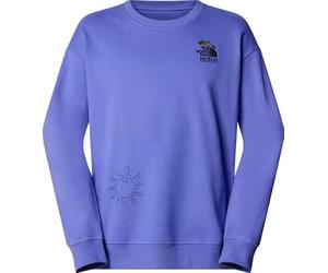 THE NORTH FACE NF0A8C2U0YI U Mountain CLEANUP Oversized Crew Sweatshirt Hombre Virtual Blue Tamaño L