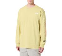 THE NORTH FACE NF0A8C3Z0UO U LS NSE Oversized tee T-Shirt Hombre Pistachio Tamaño S
