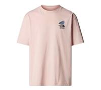 The North Face NF0A8C4DLK6 U SS Mountain CLEANUP Oversized tee T-Shirt Hombre Pink Moss Tamaño XL